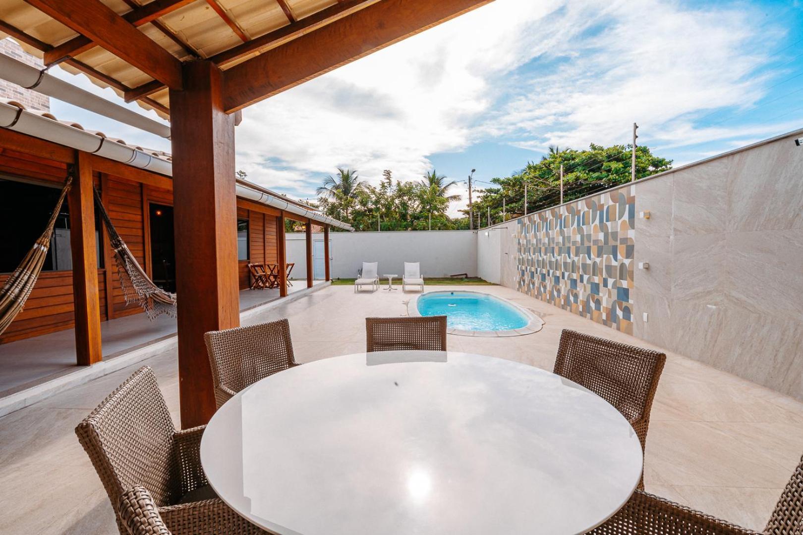 Casadecastelhanos, Quadra Do Mar De Castelhanos, 4 Suites Com Ar, Churrasqueira, Piscina, Hidromassagem, Cozinha Integrada Gourmet Ideal Para Familia E Amigos Anchieta  Buitenkant foto