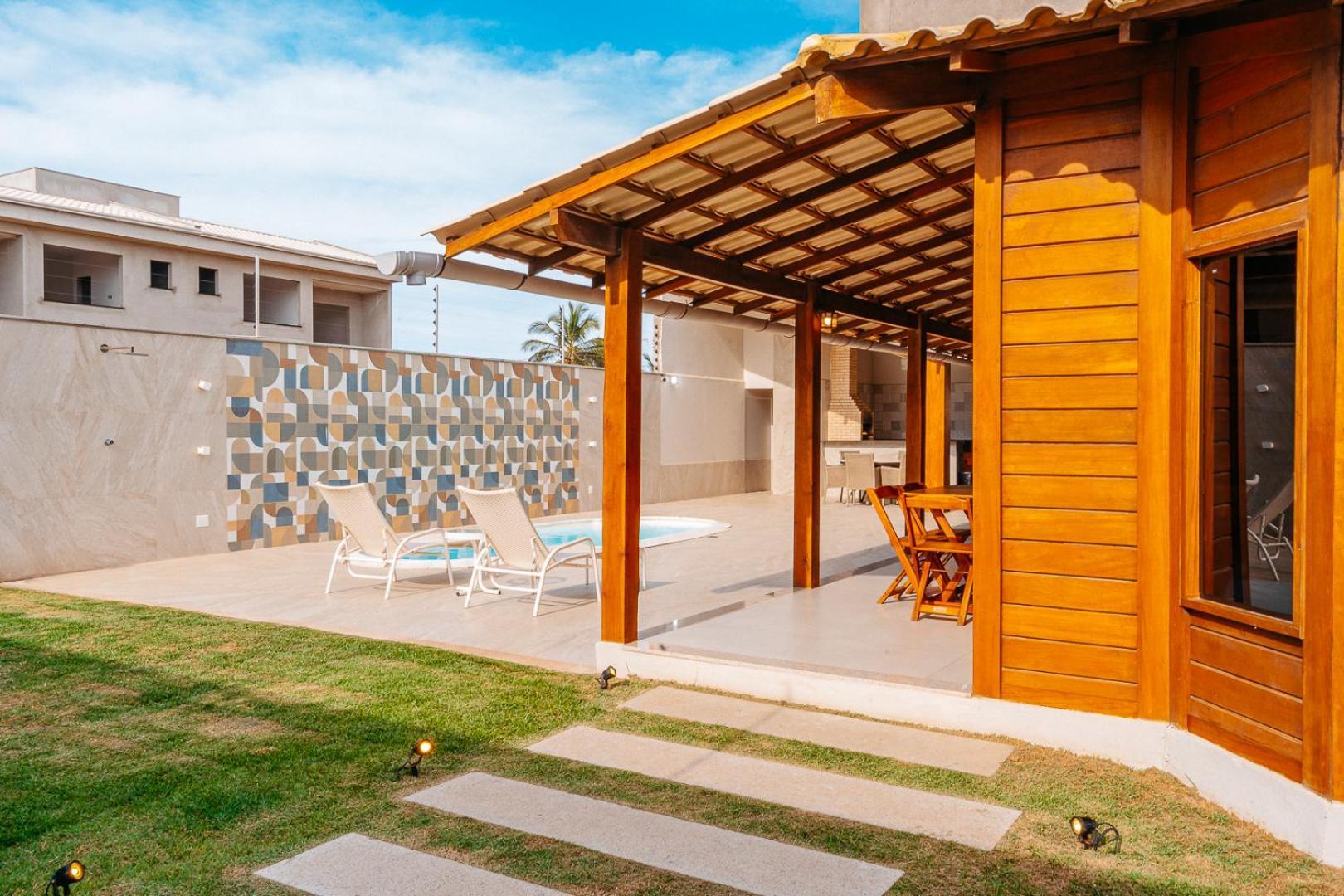 Casadecastelhanos, Quadra Do Mar De Castelhanos, 4 Suites Com Ar, Churrasqueira, Piscina, Hidromassagem, Cozinha Integrada Gourmet Ideal Para Familia E Amigos Anchieta  Buitenkant foto