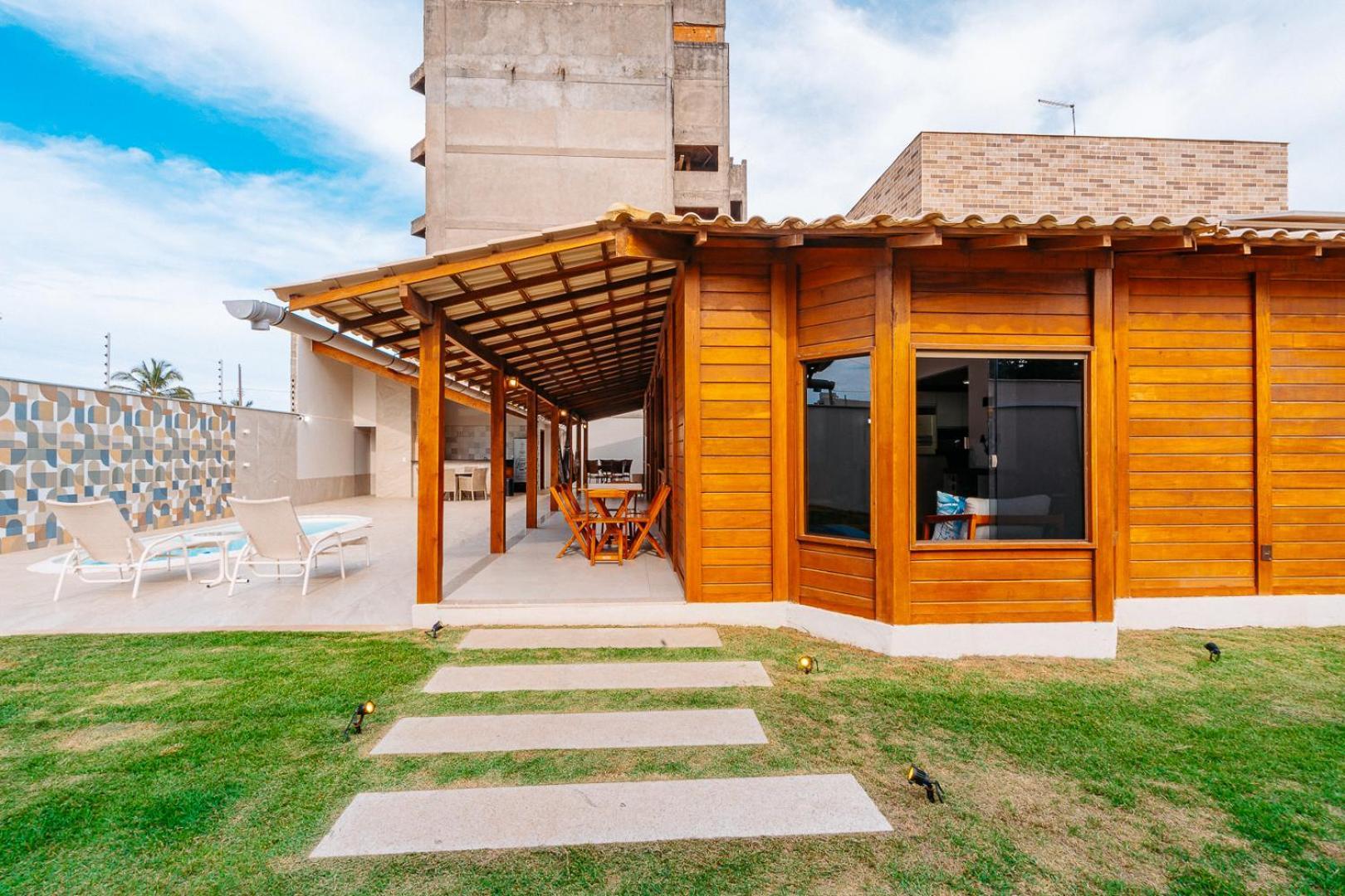 Casadecastelhanos, Quadra Do Mar De Castelhanos, 4 Suites Com Ar, Churrasqueira, Piscina, Hidromassagem, Cozinha Integrada Gourmet Ideal Para Familia E Amigos Anchieta  Buitenkant foto